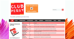 Desktop Screenshot of club-peguy.fr